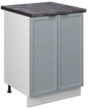 VICCO K&uuml;chenunterschrank, Hellblau, Wei&szlig; 60x82x60 cm (800000828542)