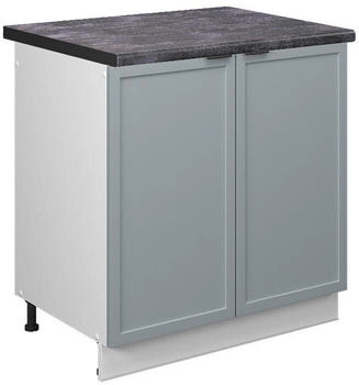 VICCO Sp&uuml;lenunterschrank, Hellblau, Wei&szlig; 80x82x60 cm (800000829297)