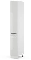 Vicco - Apothekerschrank Fame-line, Wei&szlig; Hochglanz, 30 Cm
