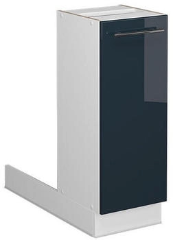 VICCO Kücheninsel, Dunkelblau, Weiß Quadratisch, 30x82x70 cm (800000832171)