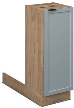 VICCO Kücheninsel, Hellblau, Eiche Wotan 30x82x70 cm (800000832166)