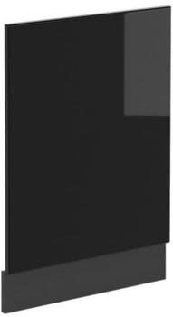 VICCO Frontblende, Schwarz Hochglanz, Anthrazit 45x57.2x1.6 cm (800000751014)