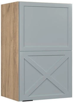 VICCO H&auml;ngeschrank, Hellblau, Eiche Wotan 45x72x34.1 cm (800000829810)