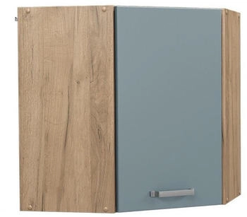 VICCO Eckh&auml;ngeschrank, Blaugrau, Eiche Wotan L-Form, 57x60x34.1 cm (800000633791)