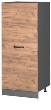 VICCO Hochschrank, Eiche Wotan, Anthrazit 60x143x57 cm (800000645548)