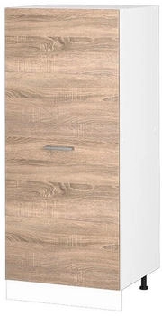 VICCO Hochschrank, Sonoma Eiche, Wei&szlig; 60x143x57 cm (800000645540)