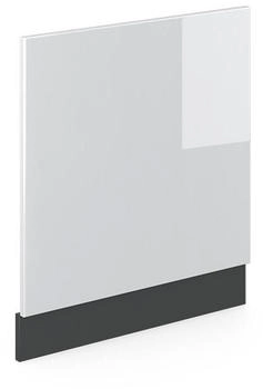 VICCO Frontblende, Wei&szlig; Hochglanz, Anthrazit 60x57.2x1.6 cm (800000634973)