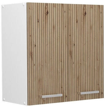 VICCO H&auml;ngeschrank, Eiche Artisan, Wei&szlig; 60x60x31 cm (800000829861)