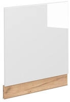 Frontblende Fame-line, Wei&szlig; Hochglanz, 60 Cm Ohne Arbeitsplatte Vicco