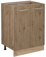Vicco - K&uuml;chenunterschrank R-line, Artisan-eiche, 60 Cm Ohne Arbeitsplatte
