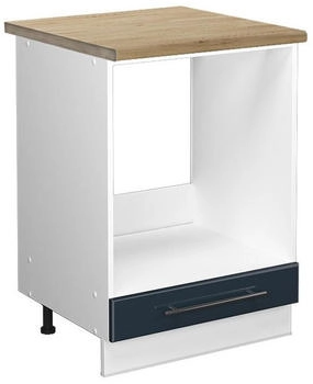 VICCO Herdumbauschrank, Dunkelblau, Wei&szlig; Quadratisch, 60x82x60 cm (800000830884)