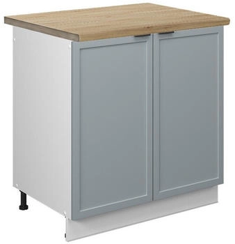 VICCO Sp&uuml;lenunterschrank, Hellblau, Wei&szlig; 80x82x60 cm (800000829431)