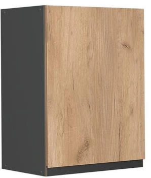 Livinity H&auml;ngeschrank R-Line, 45 cm J-Shape, Goldkraft Eiche/Anthrazit