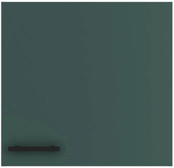 Optifit Küchenoberschrank Anthrazit Dunkelgrün 1 Fächer seitenverkehrt montierbar einzeln stellbar 60x57,6x34,6 cm