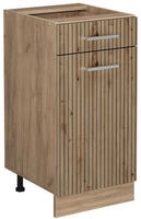 Vicco - K&uuml;chenunterschrank R-line, Artisan-eiche, 40 Cm Ohne Arbeitsplatte