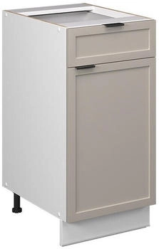 VICCO K&uuml;chenunterschrank, Greige, Wei&szlig; 40x82x51.6 cm (800000829650)