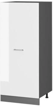 VICCO Hochschrank, Wei&szlig; Hochglanz, Anthrazit 60x143x57 cm (800000645553)