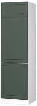 VICCO K&uuml;chenschrank, Gr&uuml;n, Wei&szlig; 60x206.8x58.1 cm (800000633735)