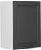 Livinity Hängeschrank R-Line, 45 cm, Anthrazit Landhaus/Weiß