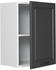 Livinity Hängeschrank R-Line, 45 cm, Anthrazit Landhaus/Weiß