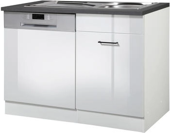 Kochstation KS-Trier 110cm weiß hochglanz (59251324)