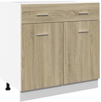 vidaXL Schubunterschrank Lyon Sonoma-Eiche Holzwerkstoff (849615)