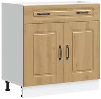 vidaXL K&uuml;chenunterschrank Kalmar Artisan-Eiche Holzwerkstoff