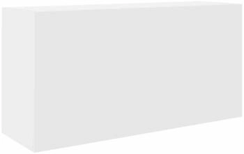 vidaXL Bad-Wandschrank Holzwerkstoff wei&szlig; (860085)