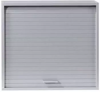 SIMMOB K&uuml;chenschrank mit Rollladen H. 53,6 cm Aluminium