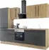 Kochstation KS-Florida 280cm schwarz/artisan eichefarben (76186814)