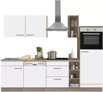 Optifit Kalmar 270cm weiß/eichfarben hell (612348)