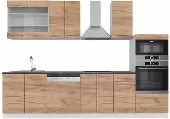 VICCO K&uuml;chenblock Fame-Line 300 cm (1-;&ucirc;-26766)