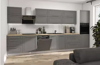 Feldmann-Wohnen Kvantum 400cm dust grey/weiß (134871634)