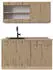 VICCO R-Line Artisan-Eiche/Goldkraft Eiche 140 cm AP Eiche Artisan-Eiche/Goldkraft Eiche | Front: Artisan-Eiche (21167)