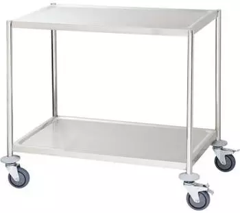 Stalgast Servierwagen mit zwei Borden aŽ 800x500 mm, ohne Griff