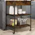 vidaXL Küchenwagen Räuchereiche 60x48x89,5 cm (842373)