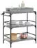vidaXL Küchenwagen Grau Sonoma 81,5x41x92,5 cm (842344)