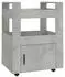 vidaXL Küchenwagen Betongrau 60x45x80 cm (816828)