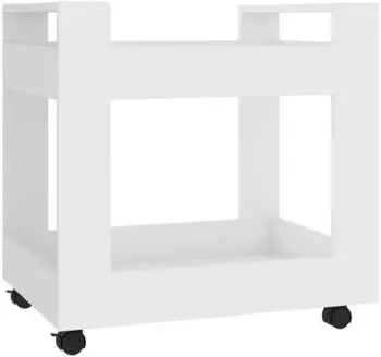 vidaXL Bürowagen Weiß 60x45x60 cm (816600)