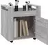 vidaXL Bürowagen Grau Sonoma 60x45x60 cm (816614)