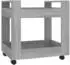 vidaXL Bürowagen Grau Sonoma 60x45x60 cm (816606)
