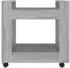 vidaXL Bürowagen Grau Sonoma 60x45x60 cm (816606)