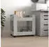 vidaXL Bürowagen Betongrau 60x45x60 cm (816604)