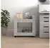 vidaXL Bürowagen Betongrau 60x45x60 cm (816604)