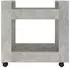 vidaXL Bürowagen Betongrau 60x45x60 cm (816604)