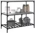 vidaXL Küchenwagen Grau Sonoma 100x50x95 cm (842309)