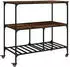 vidaXL Küchenwagen Räuchereiche 100x50x95 cm (842308)