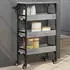 vidaXL Küchenwagen Grau Sonoma 53x20x76 cm (842354)