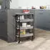 vidaXL Küchenwagen Grau Sonoma 53x20x76 cm (842354)