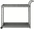 vidaXL Barwagen Grau 100x45x83 cm Poly Rattan (316667)